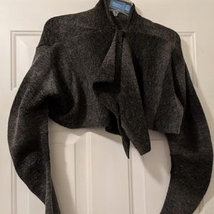 Vera Wang cropped sweater